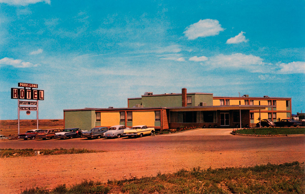 1959 Plymouth Belvedere Hardtop at the Park Lane Hotel in Medicine Hat, Alberta