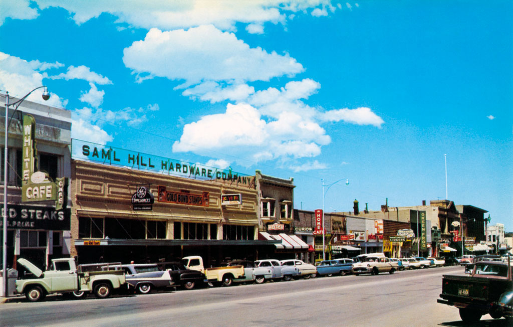 1958 Plymouth Sport Suburban at Whiskey Row in Prescott, Arizona