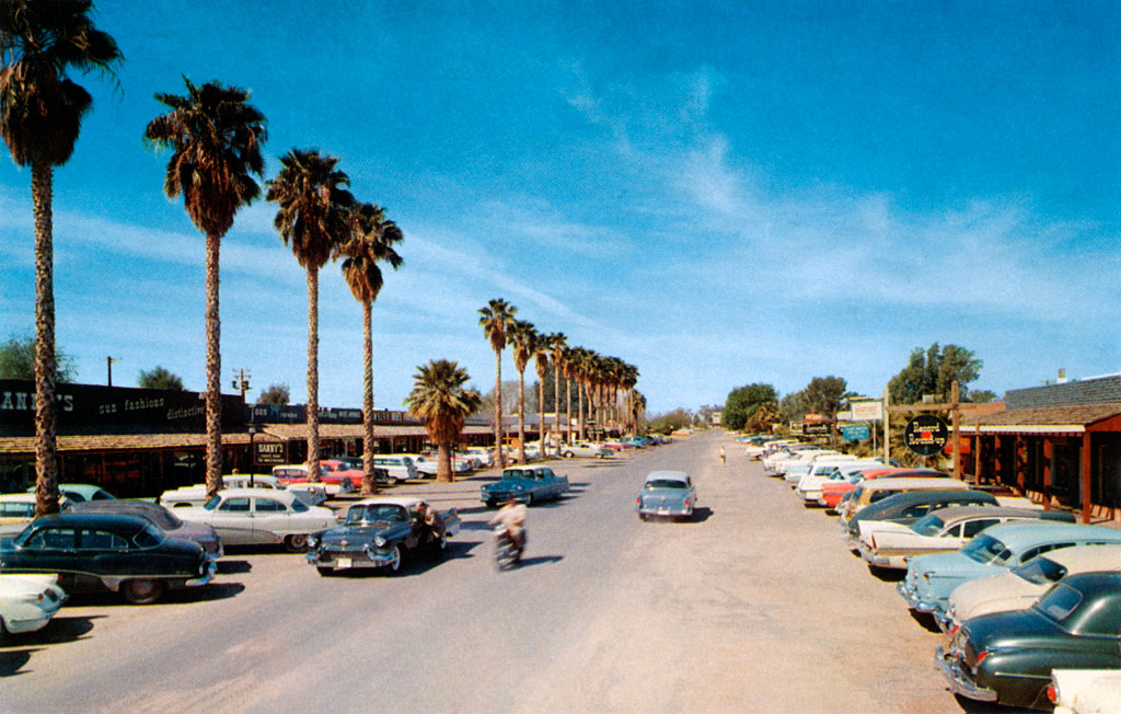 1957 Plymouth Belvedere on West Main Street in Scottsdale, Arizona