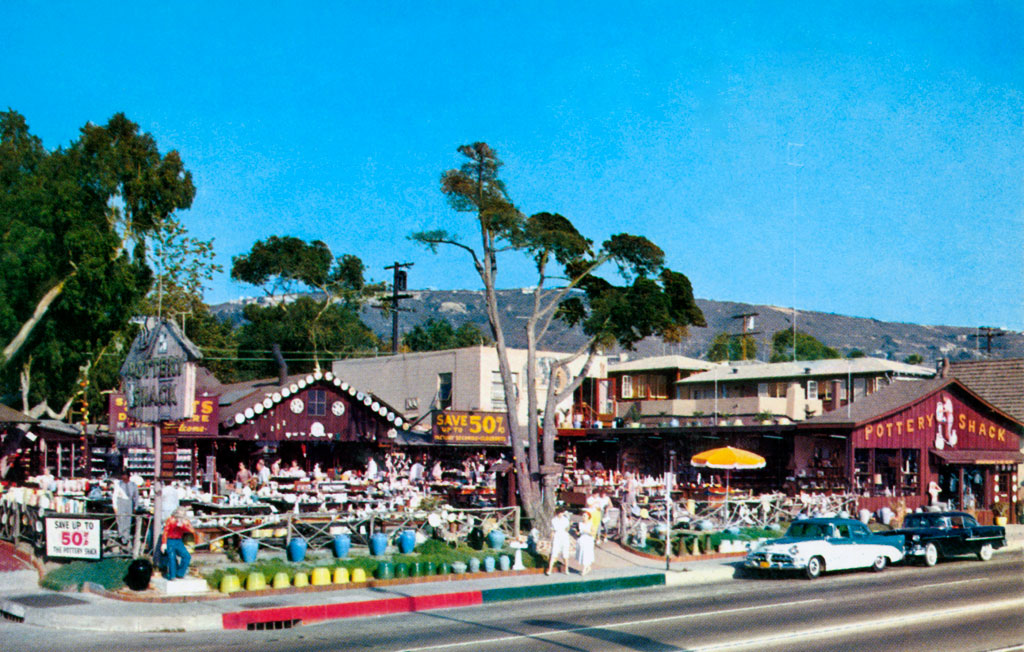 1956 Dodge Custom Royal D500 at The Pottery Shack in Laguna Beach, California