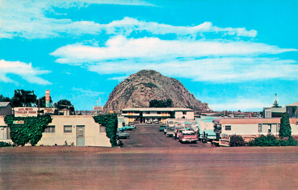 1957 Plymouth Plaza at Walker's Trailer Park in Morro Bay, California