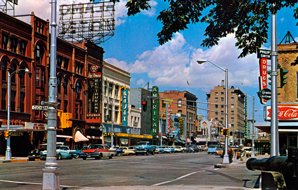 1957 Dodge Custom Royal at South Tejon Street Looking North, Colorado Springs, Colrado