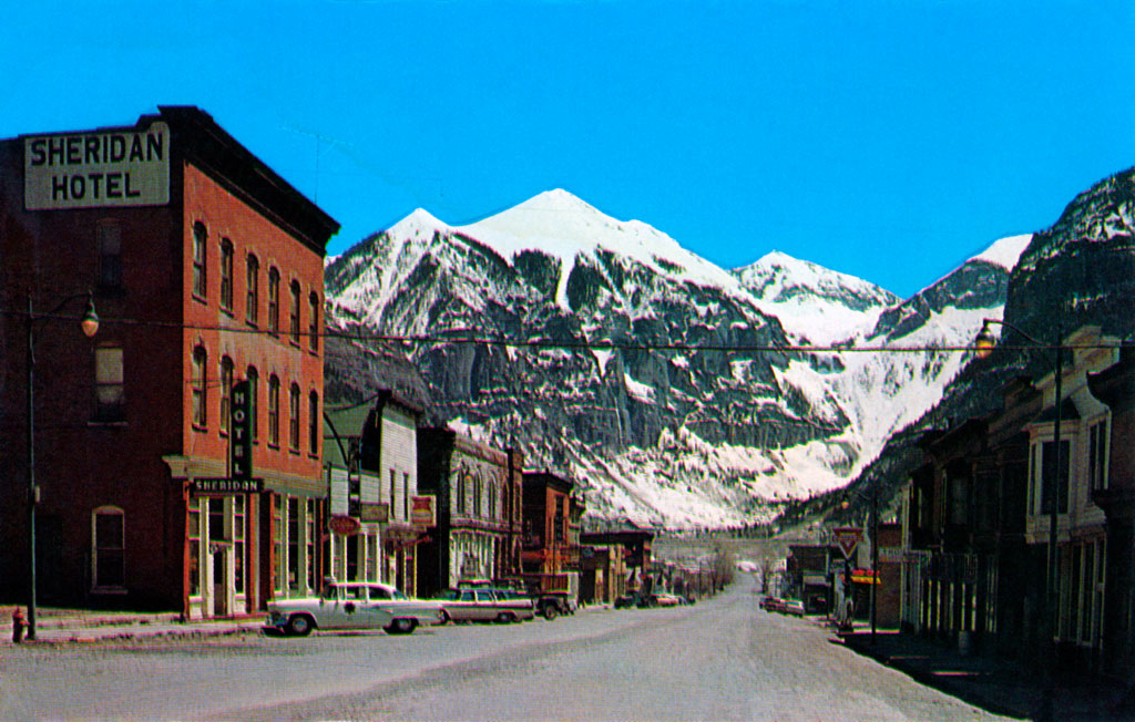 1957 Dodge Sierra at Sheridan Hotel in Telluride, Colorado