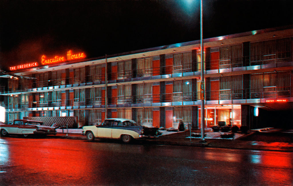 1956 Dodge Royal Lancer at the Frederick Hotel & Executive House in Endicott, New York