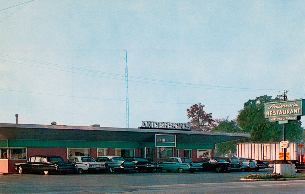 Anderson #39 s Restaurant in Washington Court House Ohio 1958 Dodge Custom