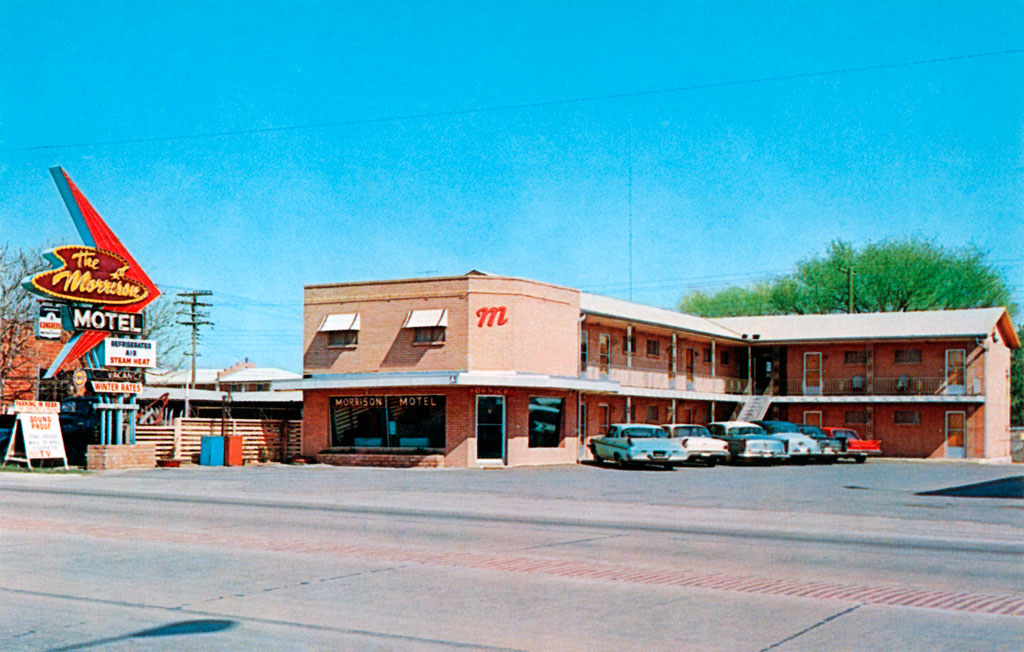 1960 DeSoto Sportsman at The Morrison Motel in Clinton, Oklahoma