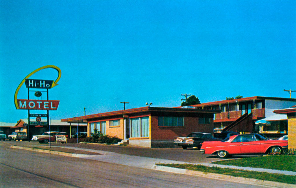 1960 Imperial Crown Southampton at Hi-Ho Motel in Fort Worth, Texas