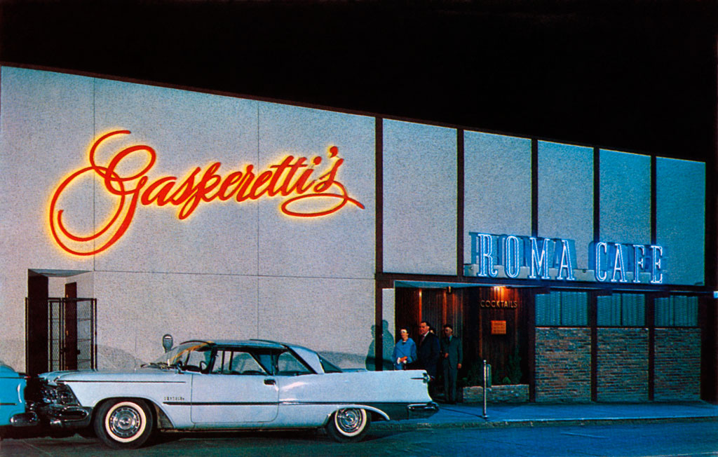 1959 Imperial Southampton at Gasparetti's Roma Cafe in Seattle, Washington