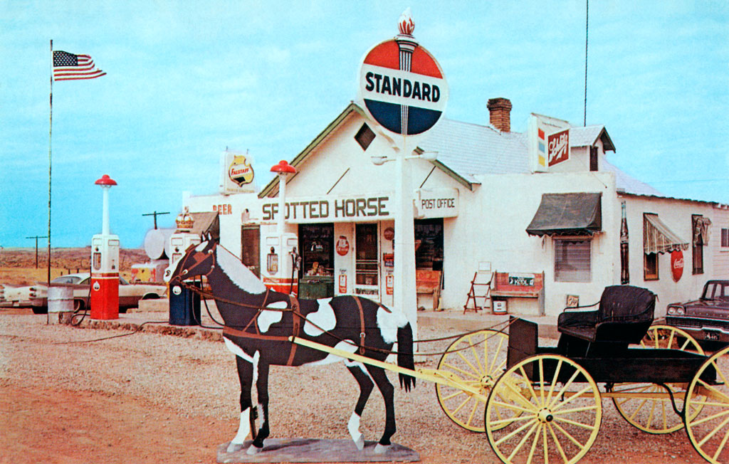 1959 Dodge Coronet Lancer at the Spotted Horse Store & Service in Spotted Horse, Wyoming