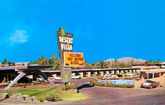 1958 DeSoto Firedome Sportsman, Desert Villa Motel in Las Vegas, Nevada