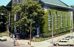 1957 Dodge Coronet, St Paul's Episcopal Church in Troy, New York